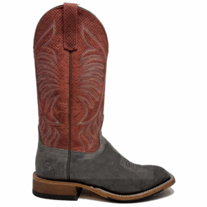 A right profile facing Anderson Bean After Dark Kudu Men's Western Boot.