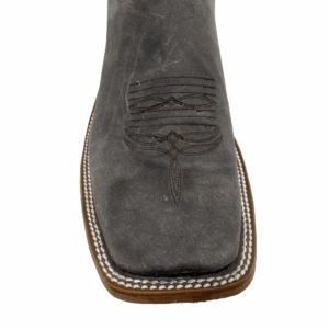 A look at the toe shape of an Anderson Bean After Dark Kudu Men's Western Boot.
