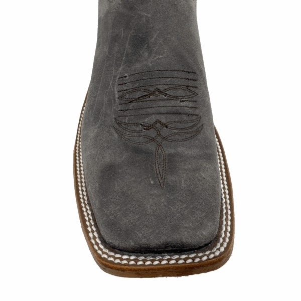 A look at the toe shape of an Anderson Bean After Dark Kudu Men's Western Boot.
