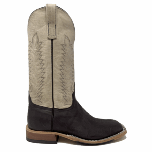 A right profile facing Anderson Bean Chocolate Remuda Men's Western Boot.