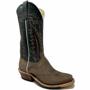 A 3/4 right turned Anderson Bean Eastwood Camel Men's Western Boot.