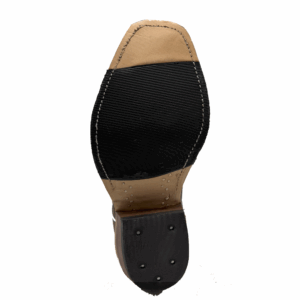 A look at the sole on a pair of Anderson Bean Eastwood Camel Men's Western Boot.