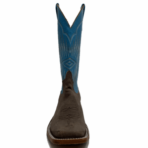 A forward facing look at an Anderson Bean Eastwood Camel Men's Western Boot.