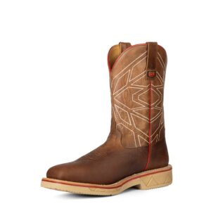 Anderson Bean Horse Power Distressed Bison Men's Pull-On Work Boot.