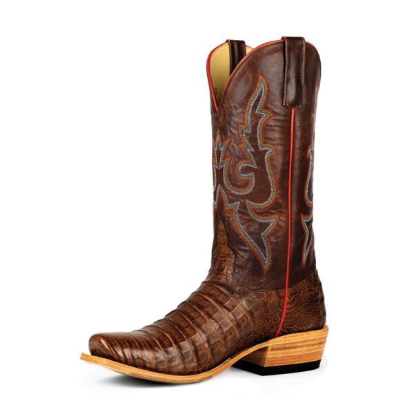 Anderson Bean Horse Power Top Hand Post Oak Caiman Belly Men's Western Boot.