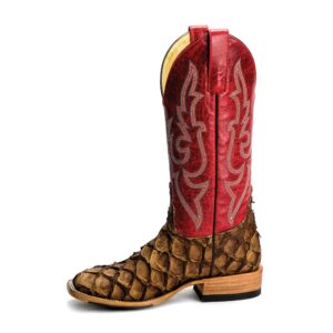 A left profile facing Anderson Bean Macie Bean Top Hand Cigar Matte Big Bass Women's Western Boot.