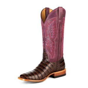A 3/4 left turned Anderson Bean Macie Bean With All My Bite Women's Western Boot.