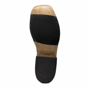 A look at the sole on a pair of Anderson Bean Post Oak Caiman Belly Men's Western Boot.