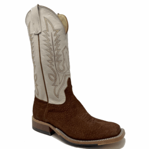 A 3/4 right turned Anderson Bean Rust Carpincho Men's Western Boot.