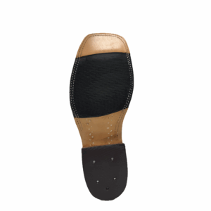 A look at the sole on a pair of Anderson Bean Sand Angry Elk Men's Western Boot.