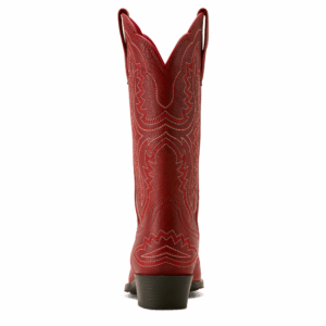 A look at the back and heel of an Ariat Casanova D-Toe Kid's Western Boot.