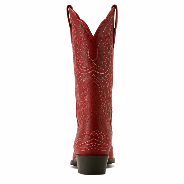 A look at the back and heel of an Ariat Casanova D-Toe Kid's Western Boot.