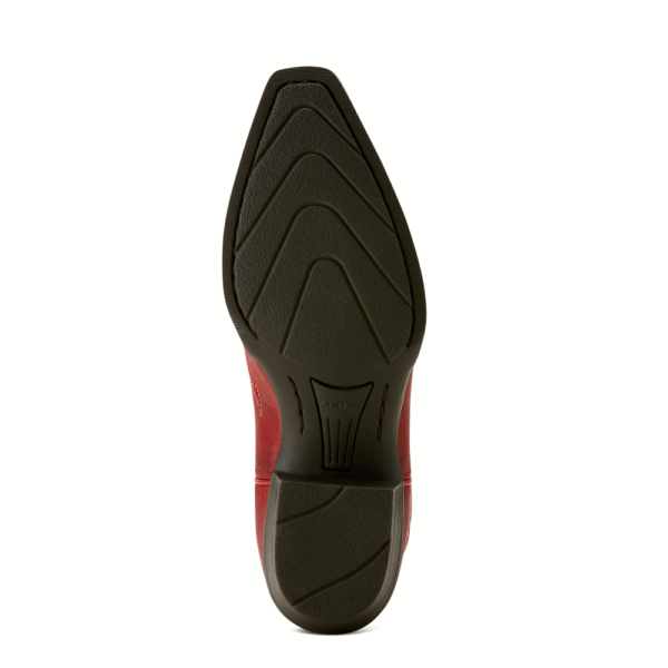 A look at the sole of an Ariat Casanova D-Toe Kid's Western Boot.