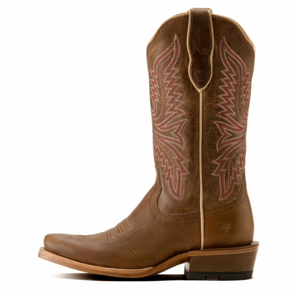 A left profile facing Ariat Futurity Flash K Toe Western Boot.