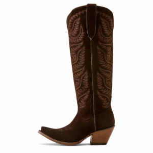 A left profile facing Ariat Laramie X Toe Western Boot.