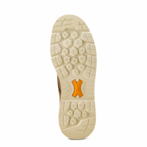 A look at the sole of an Ariat Rebar Lift Chukka MetGuard Composite Toe Work Boot.