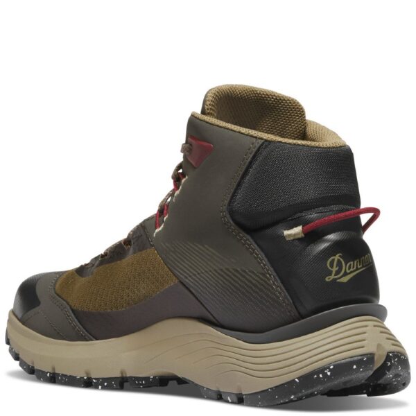 A look at the back and heel of a Danner Men's Trail Junction Waterproof Hiking Shoe.