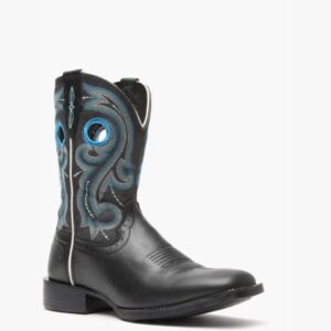 A 3/4 turned Durango Westward Women's Midnight Sky Western Boot.