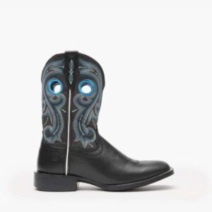 A right profile facing Durango Westward Women's Midnight Sky Western Boot.