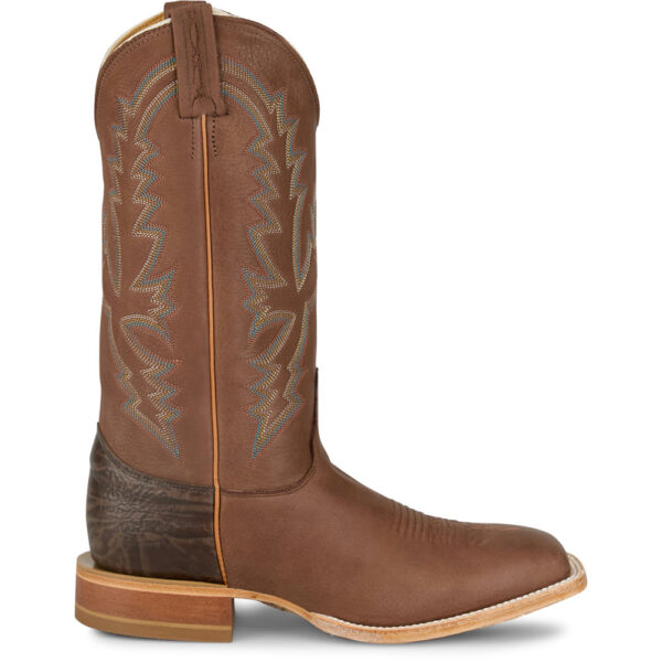 A right profile facing Justin Boston 13" Deer Men's Western Boot.