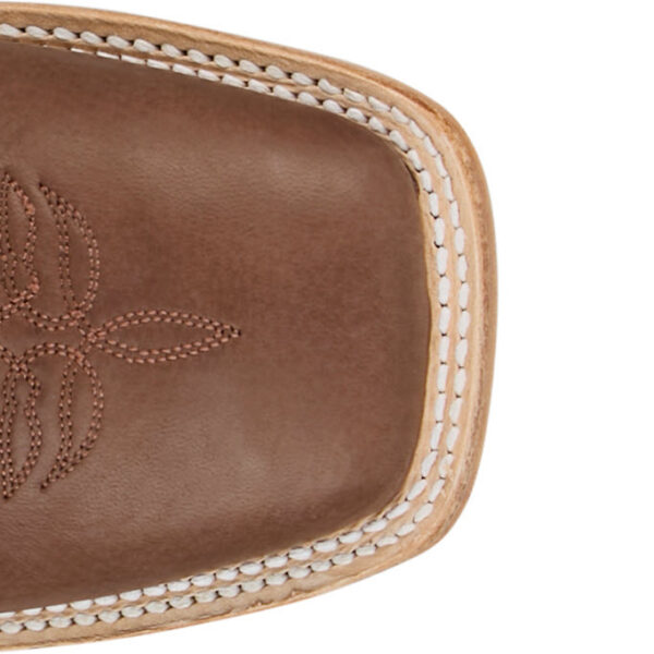 A look at the toe shape on a Justin Boston 13" Deer Men's Western Boot.