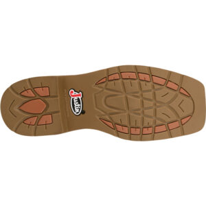 The sole of a Justin Daywork 11