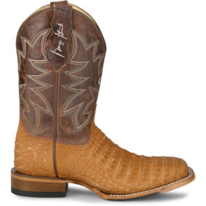 A right profile facing Justin San Antone 11" Caiman Men's Western Boot.