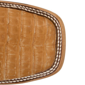 A look at the toe shape on a Justin San Antone 11