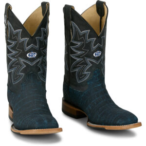 A 3/4 right turned pair of Justin San Antone 11