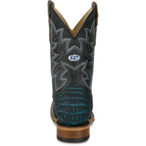 A look at the back and heel of a Justin San Antone 11
