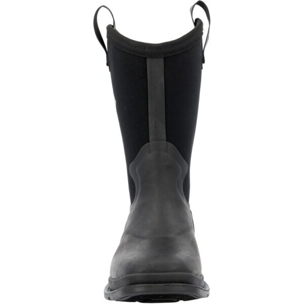 A forward-facing shot of a Muck Women's Chore Western 12" Mid Rubber Boot.
