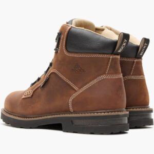 A shot of the heels of a pair of Rocky Grindstone XTR BOA 6
