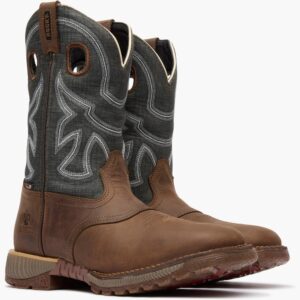 A 3/4 right turned pair of Rocky Hi-Wire Waterproof 11