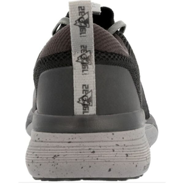 A shot of the heel of a Rocky Industrial Athletix Composite Toe Work Shoe.