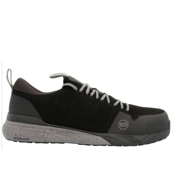 A right profile facing Rocky Industrial Athletix Composite Toe Work Shoe.