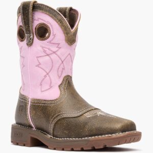 A 3/4 right turned Rocky Little Kids' Legacy 32 Western Boot.