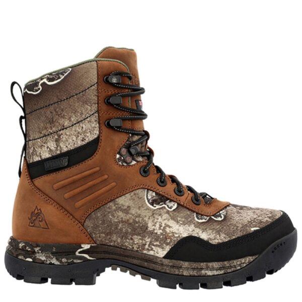 A right profile facing Rocky Lynx Waterproof 400G Insulated Outdoor Boot.