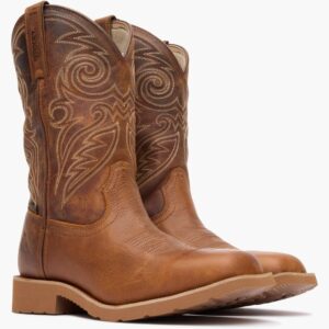 A 3/4 right turned pair of Rocky MonoCrepe Waterproof 12