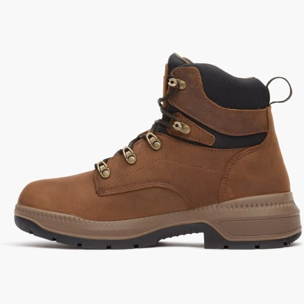 A left profile facing Rocky Worksmart Waterproof 6" Work Boot.