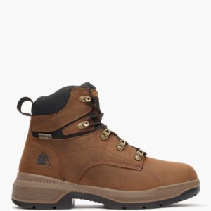 A right profile facing Rocky Worksmart Waterproof 6" Work Boot.