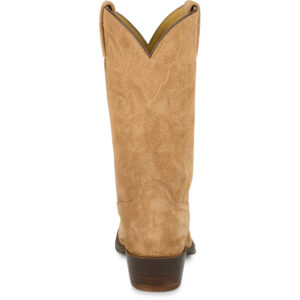 A look at the back and heel of a Tony Lama Plano 12