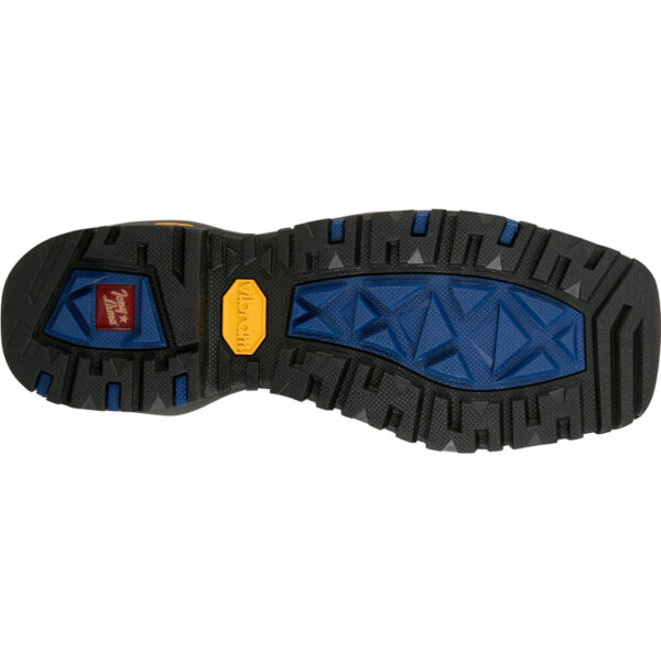 The sole of a Tony Lama Roustabout 11" Waterproof Grey Pull-On Work Boot.