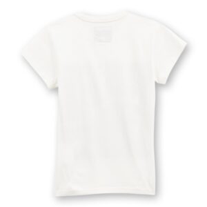 A picture of the back of a Wrangler Lainey Wilson Hang Tight Shrunken Band Short Sleeve T-Shirt.