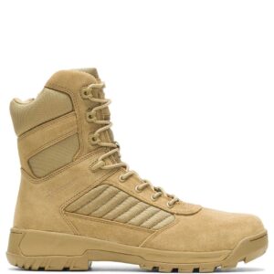A right profile facing Bates Men's Tactical Sport 2 Tall Side-Zip 8" Lace Up Uniform Boot.
