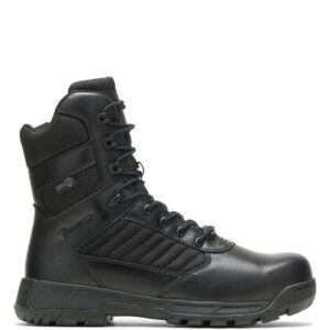 A right profile facing Bates Men's Tactical Sport 2 Tall Side-Zip DRYGuard Composite Toe 8" Lace Up Uniform Boot.