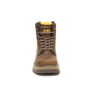 A forward-facing shot of the toe of a CAT Men's Colorado Equip Waterproof 6
