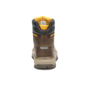 A look at the back and heel of a CAT Men's Colorado Equip Waterproof Composite Toe 6