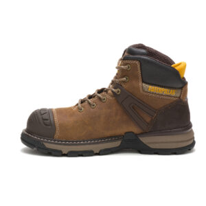 A look at the instep of a CAT Men's Excavator Superlite Waterproof Carbon Toe 6