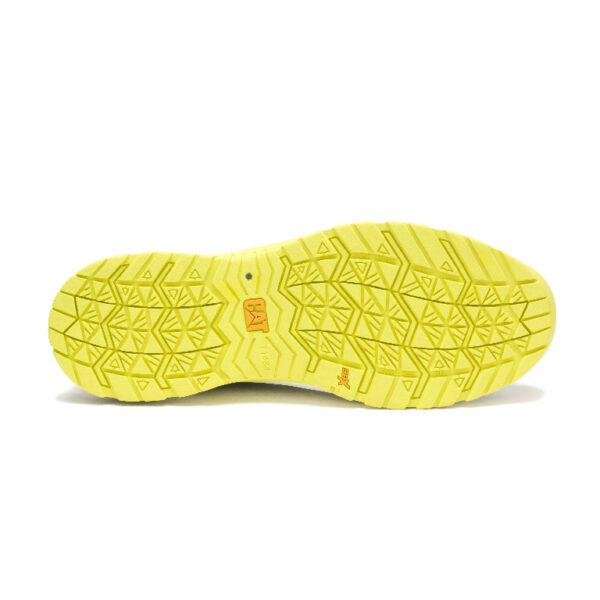 A look at the sole of a CAT Men's Streamline 2.0 Composite Toe Work Shoe.