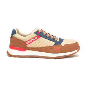 A right profile facing CAT Men's Venward Composite Toe Work Shoe.